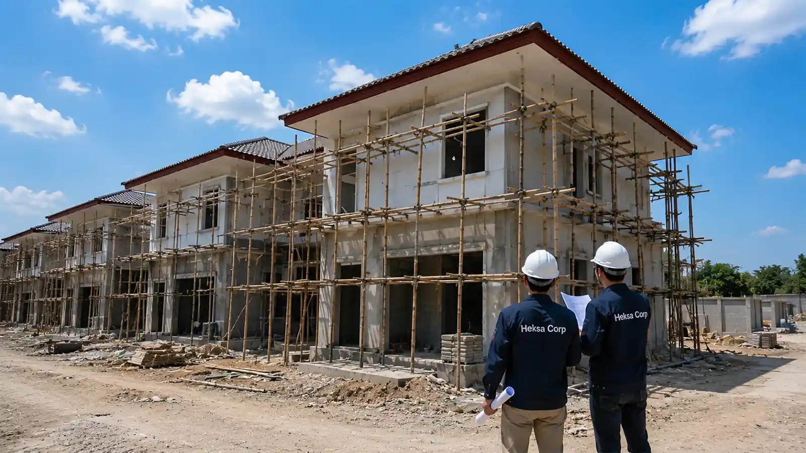 Proyek kontraktor interior dan konstruksi Heksa Corp